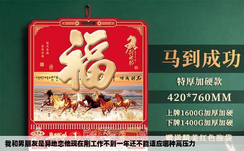 我和男朋友是异地恋他现在刚工作不到一年还不能适应哪种高压力