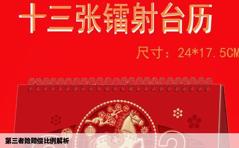 第三者险赔偿比例解析