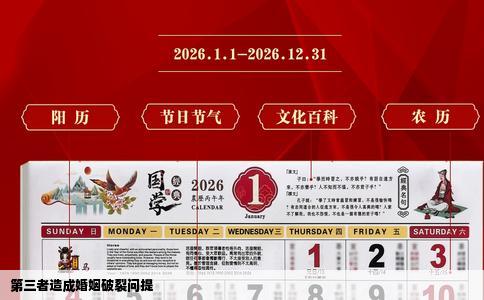 第三者造成婚姻破裂问提