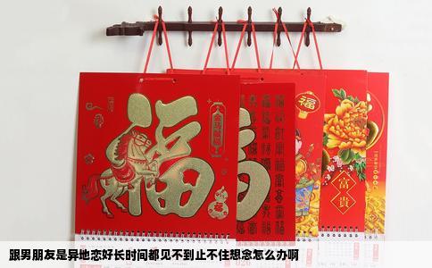 跟男朋友是异地恋好长时间都见不到止不住想念怎么办啊