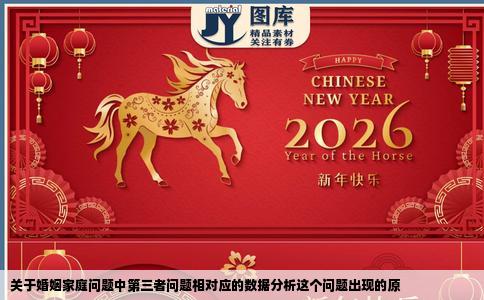 关于婚姻家庭问题中第三者问题相对应的数据分析这个问题出现的原