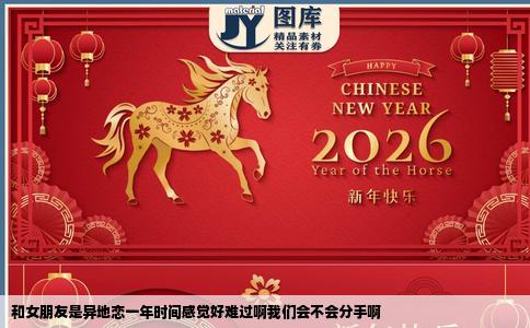 和女朋友是异地恋一年时间感觉好难过啊我们会不会分手啊