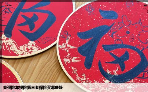 交强险车损险第三者保险买哪些好