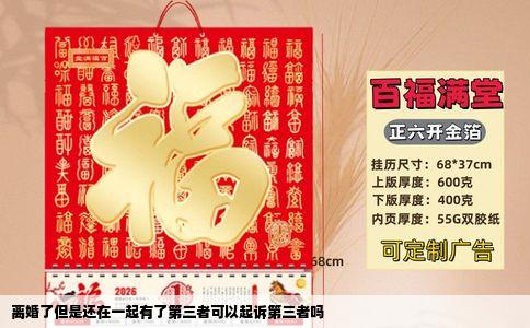 离婚了但是还在一起有了第三者可以起诉第三者吗