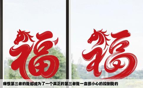 痛恨第三者的我却成为了一个真正的第三者我一直很小心的控制我的