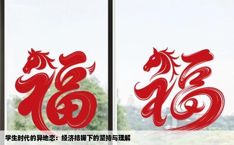 学生时代的异地恋：经济拮据下的坚持与理解