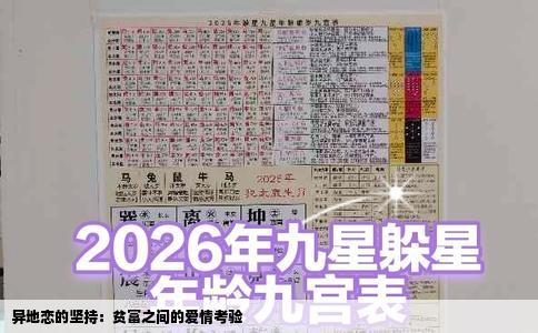 异地恋的坚持：贫富之间的爱情考验