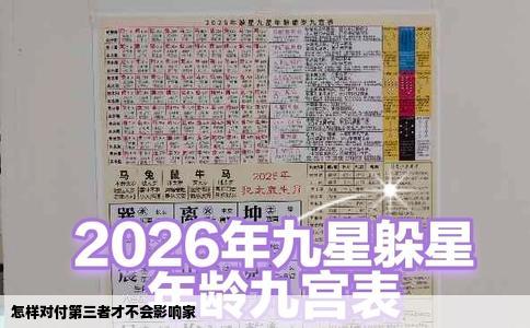 怎样对付第三者才不会影响家