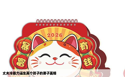 丈夫冷暴力逼生两个孩子的妻子离婚