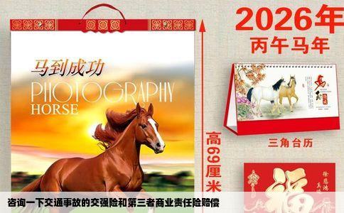 咨询一下交通事故的交强险和第三者商业责任险赔偿